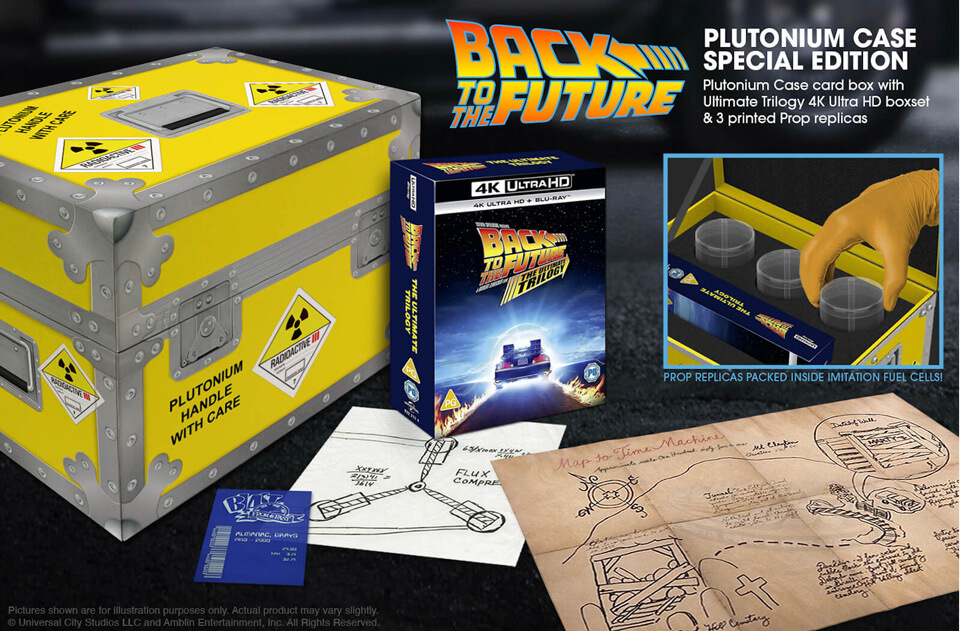 Retour vers le Futur Trilogie : un collector “plutonium” 4K zavvi « 4kpro –  Actualité – Bons plans – Avis blu-ray 4K